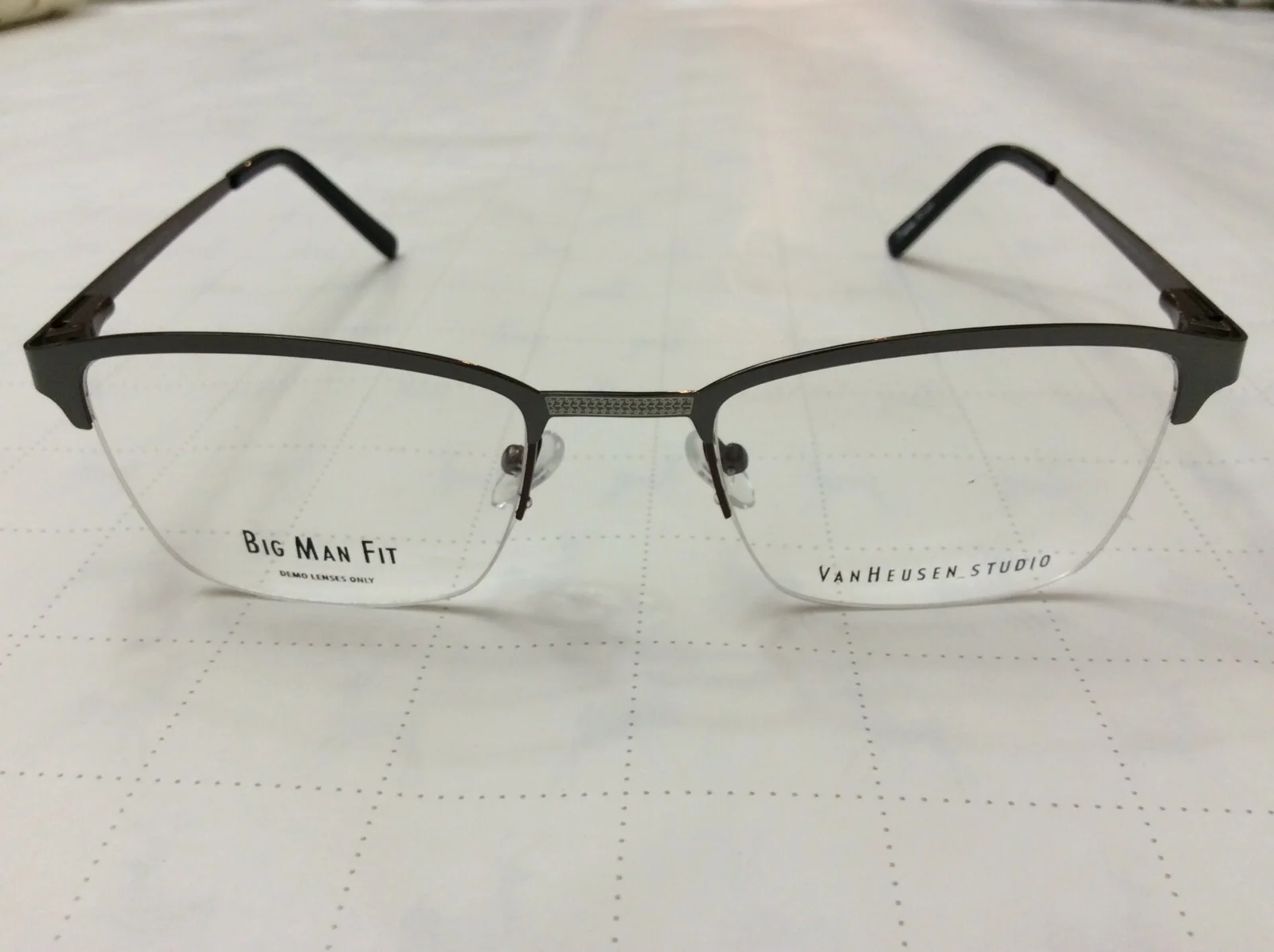 Van Heusen Studio Eyeglasses Frames 53 21 150 S342 BRN 2