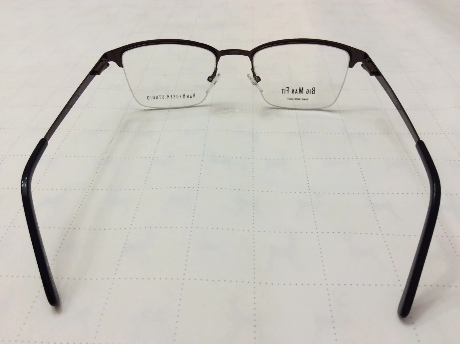 Van Heusen Studio Eyeglasses Frames 53 21 150 S342 BRN 4