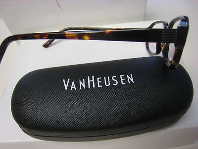 Van Heusen Studio PELHAM Eyeglasses Frames & Generic Case 54-15-140 TORTOISE 2