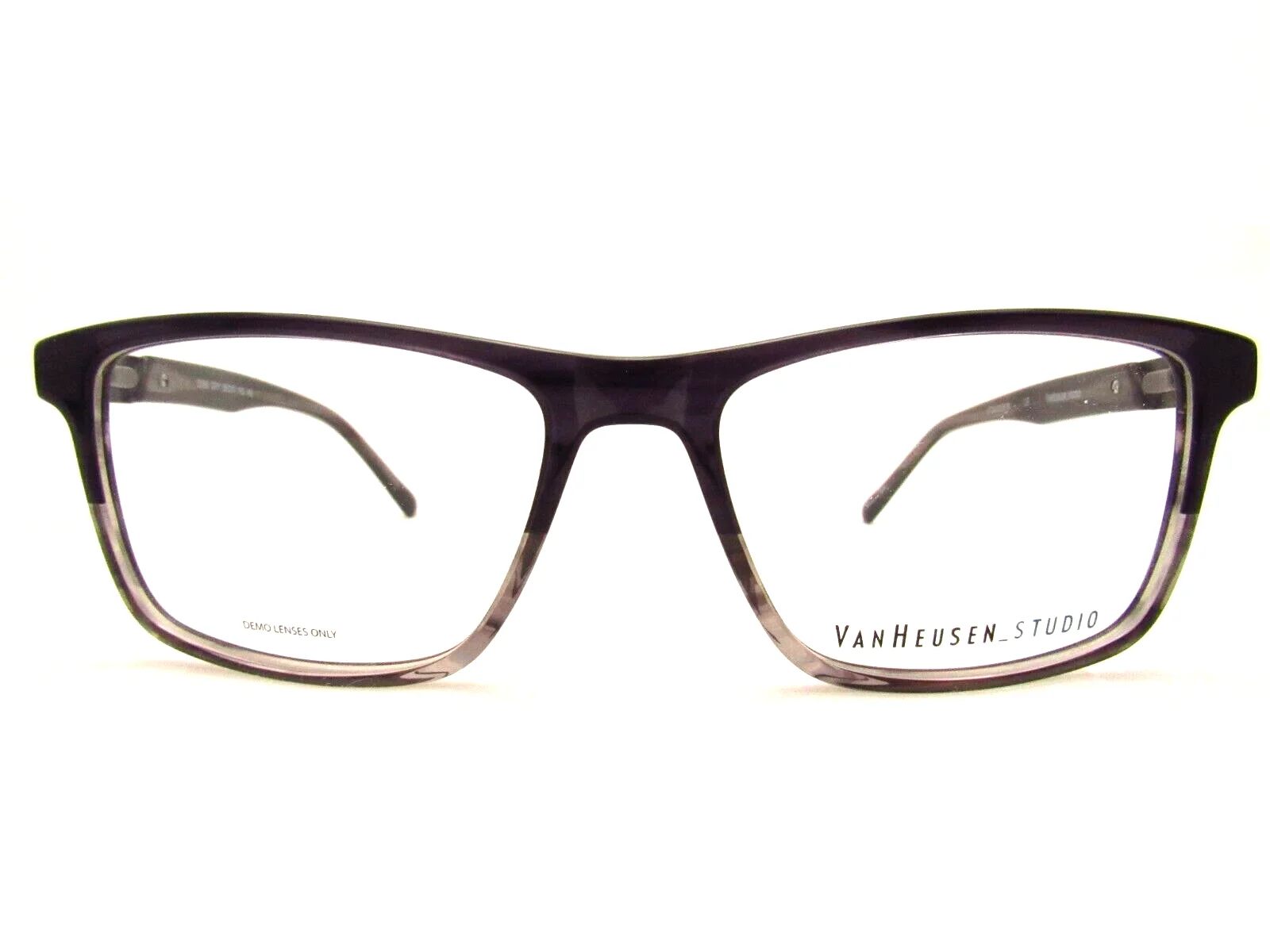 Van Heusen Studio S369 Gray 56 x 17 150 mm Eyeglass Frame and Case