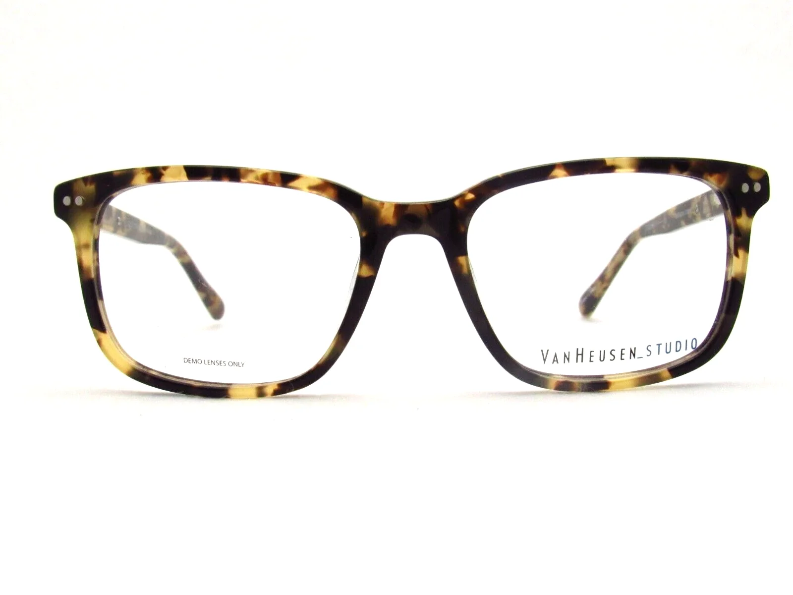 Van Heusen Studio S373 Tortoise 53 x 18 140mm Eyeglass Frame VH Case