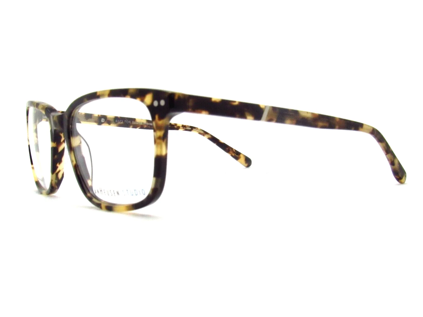 Van Heusen Studio S373 Tortoise 53 x 18 140mm Eyeglass Frame VH Case 3