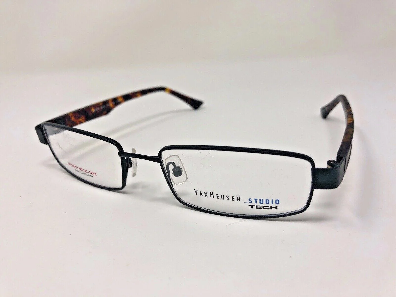 VAN HEUSEN STUDIO TECH LT22785713 Eyeglasses Frame 54-18-138 S332 Black Y289