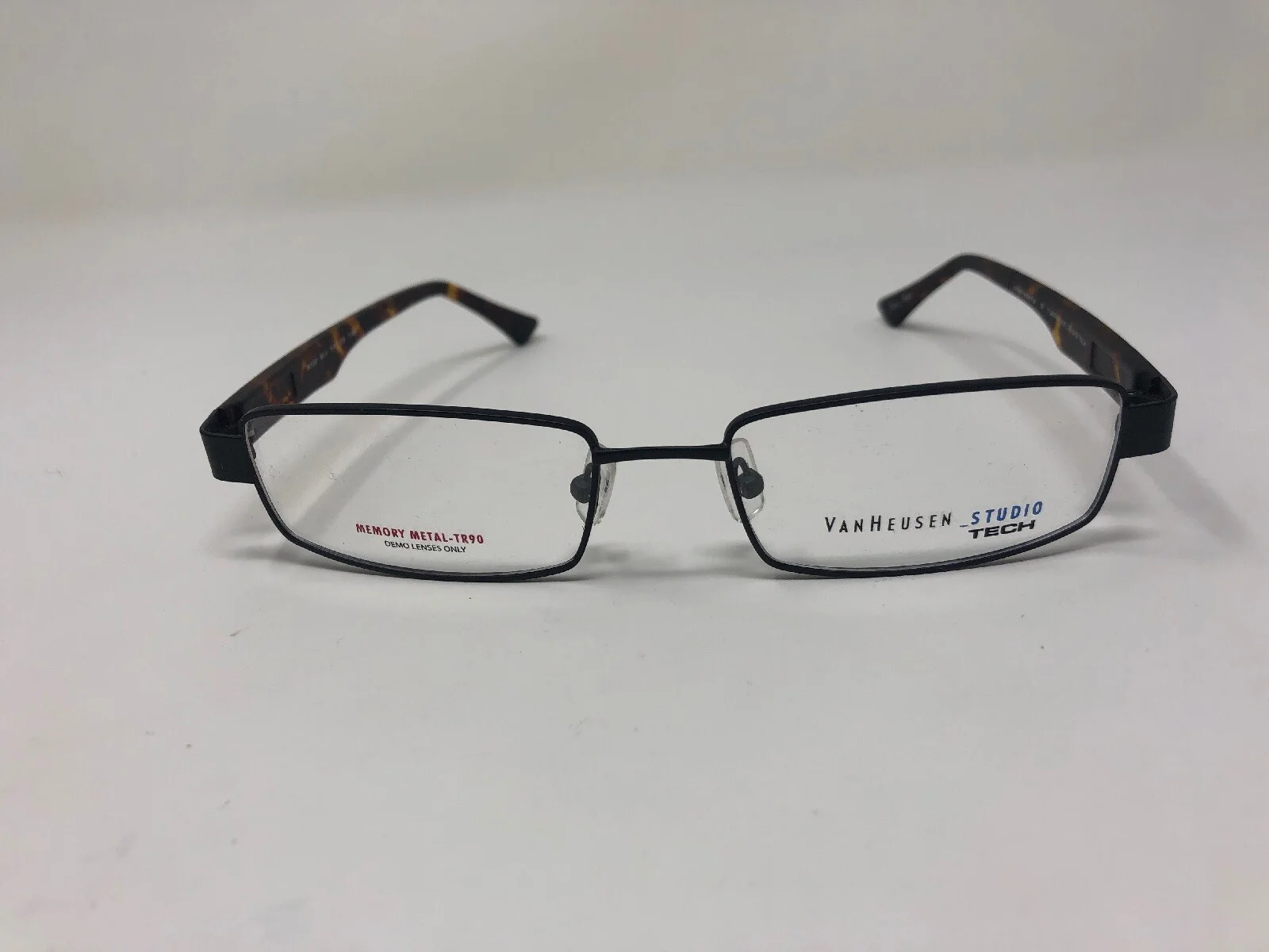 VAN HEUSEN STUDIO TECH LT22785713 Eyeglasses Frame 54-18-138 S332 Black Y289 3