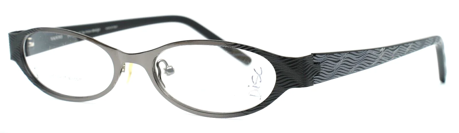 VANNI by Nico-Design V8138 C47 Gray Womens Oval Eyeglasses 49-16-135 B:25