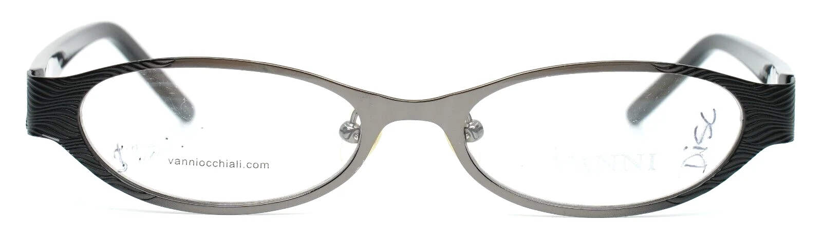 VANNI by Nico-Design V8138 C47 Gray Womens Oval Eyeglasses 49-16-135 B:25 2