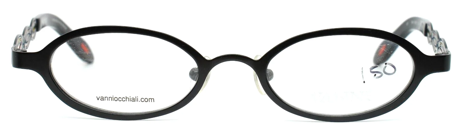 VANNI by Nico-Design V9500 C301 Black Girls Kids Oval Eyeglasses 43-18-135 B:25 2