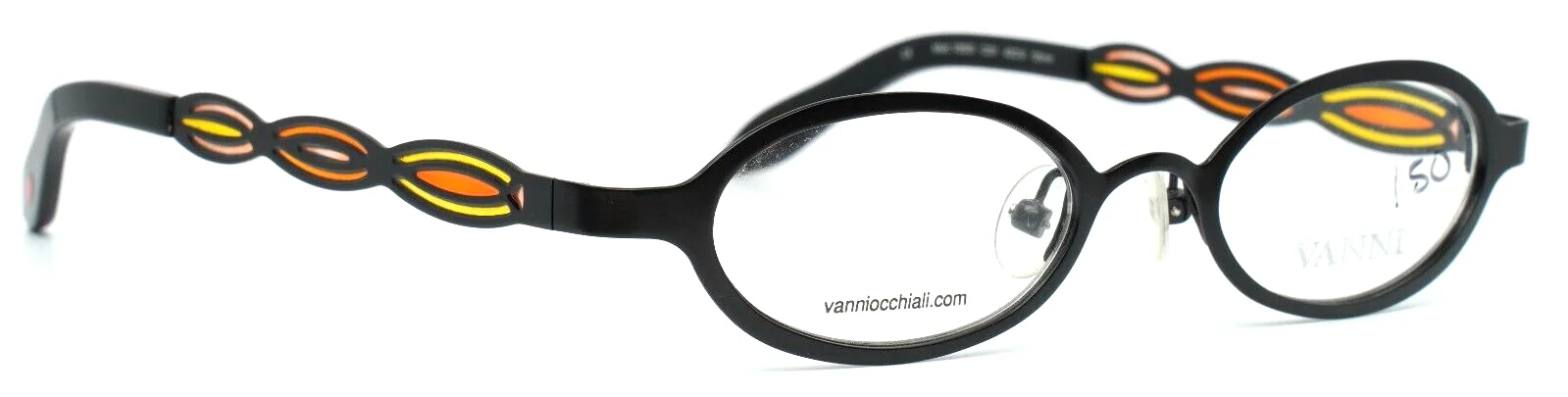 VANNI by Nico-Design V9500 C301 Black Girls Kids Oval Eyeglasses 43-18-135 B:25 3