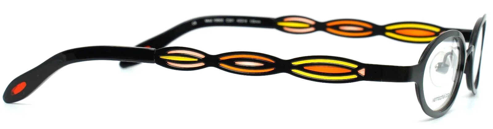 VANNI by Nico-Design V9500 C301 Black Girls Kids Oval Eyeglasses 43-18-135 B:25 4