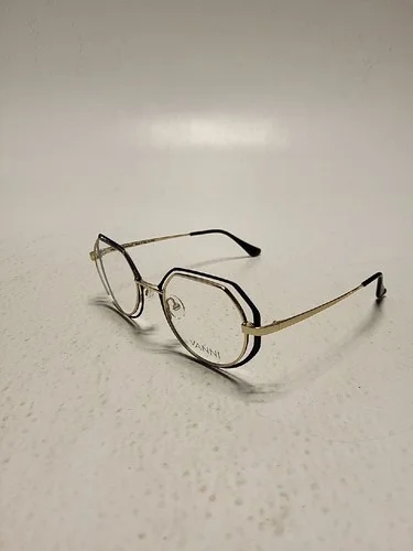 Vanni Eyeglass Frame Italy V4402 C404 Gold/Blue Frame 48-22-140mm 3
