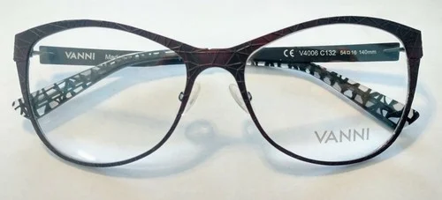 Vanni eyeglass frames V4006 Burgundy 1
