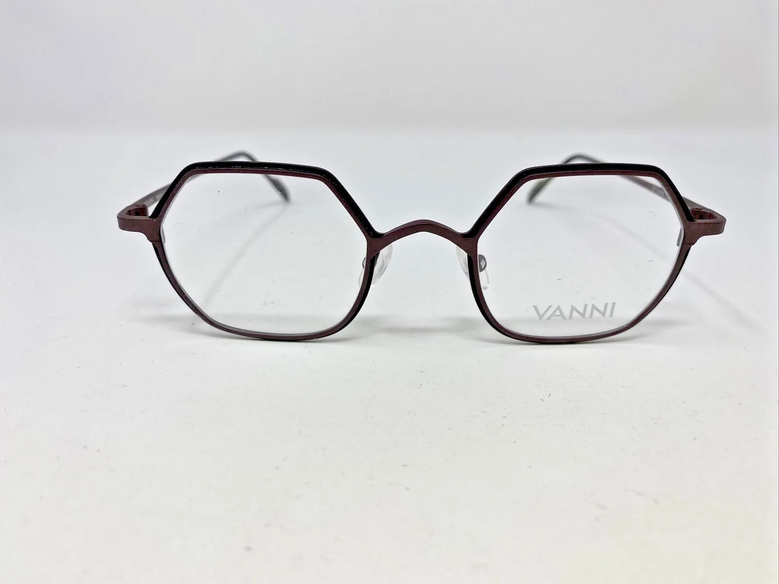 VANNI Eyeglasses Frames V4195 12 44-22-140 Brown Full Rim TG14 1