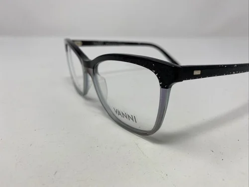 Vanni Italy V1274 A164 52-17-140 Black Fade Full Rim Eyeglasses Frame WV12 2