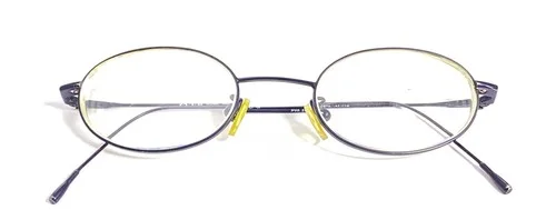 VANNI Mod 252 C010 47-18-130 Occhiali Vintage Eyeglass Frames Gunmetal Slim 3