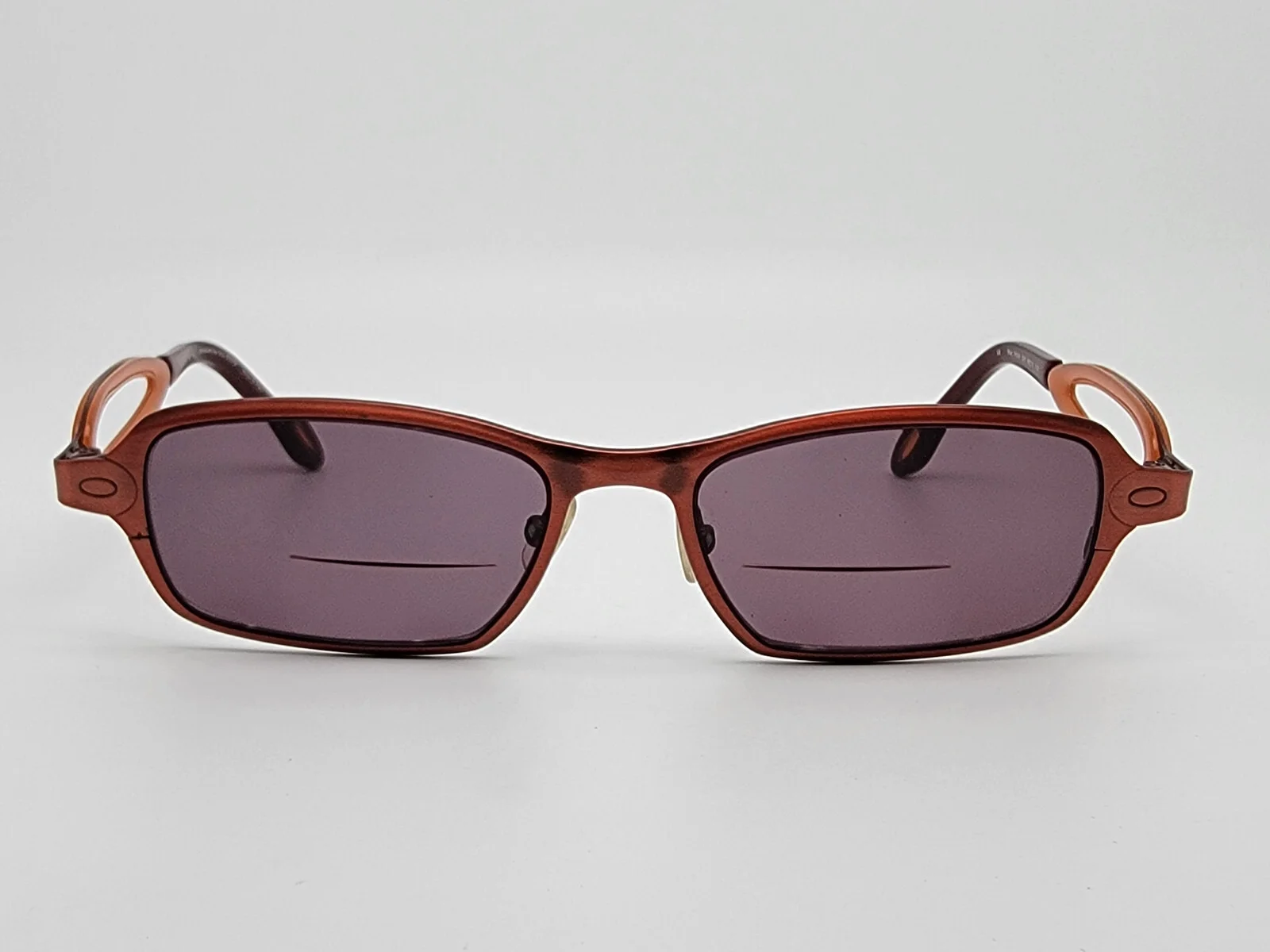 Vanni Mod. V9530 C68 Burnt Orange Eyeglasses Frame Italy 50-16-135 2