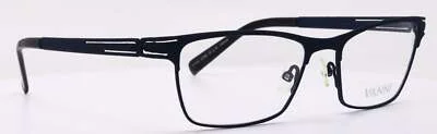 Vanni V1115 C704 Blue Mock Rock Rectangular Mens Eyeglasses Frames 51-16-140 3