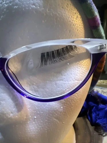 Vanni Women Eyeglasses Frames V3681 A250 White And Violet 53/14 Made In Italy 3