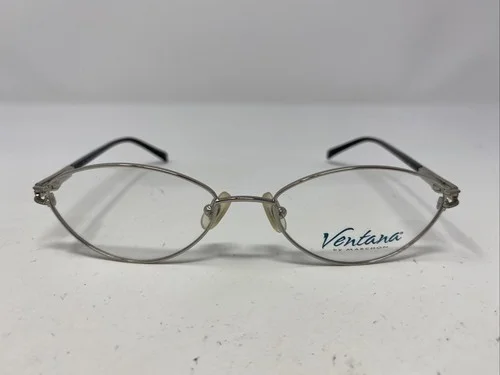 Ventana 102 STERLING 53-17-135 Silver Metal Full Rim Eyeglasses Frame NC12