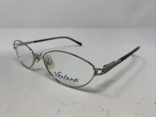 Ventana 102 STERLING 53-17-135 Silver Metal Full Rim Eyeglasses Frame NC12 2