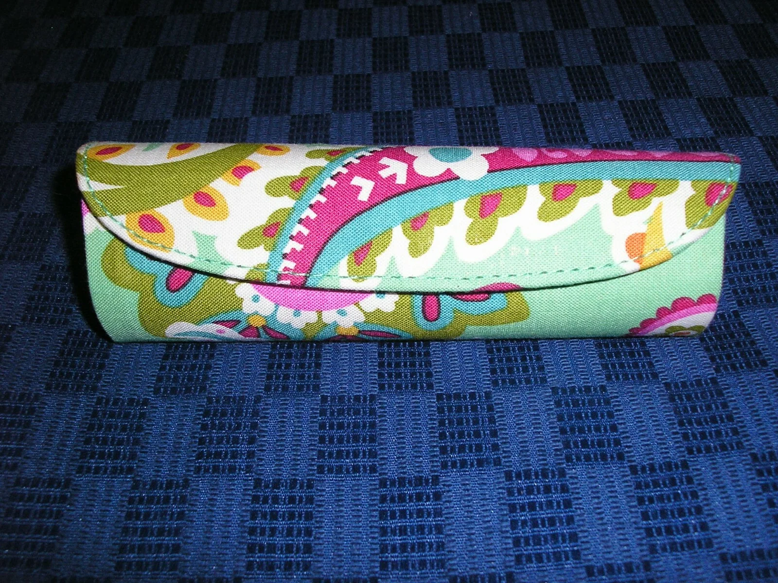 Vera Bradley Blue Toile Double Eyeglass Case 2