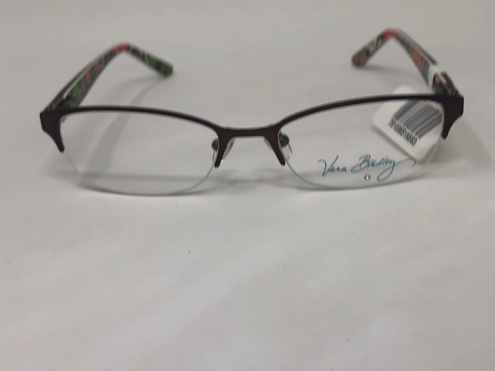 VERA BRADLEY “CYNTHIA” Eyeglasses Frame Petite 49-17-132 Dark Brown Matte S697 2