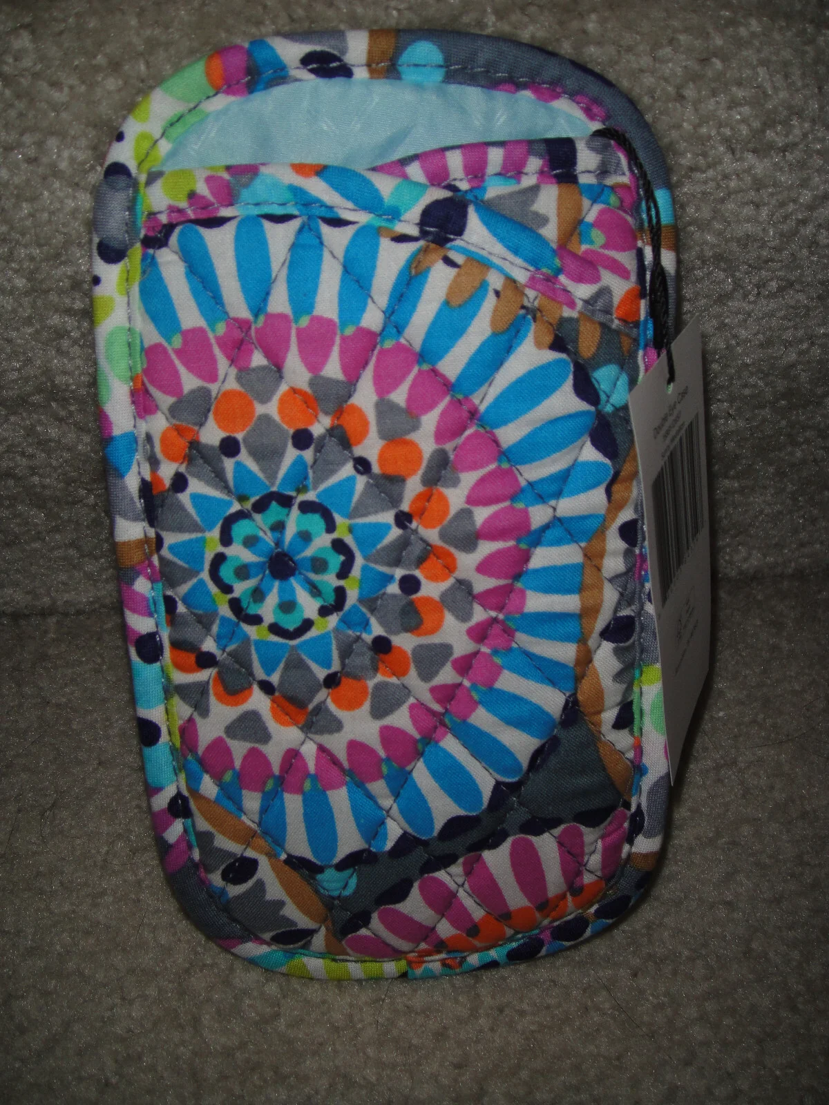 VERA BRADLEY DOUBLE EYE GLASS CASE in the PRETTY