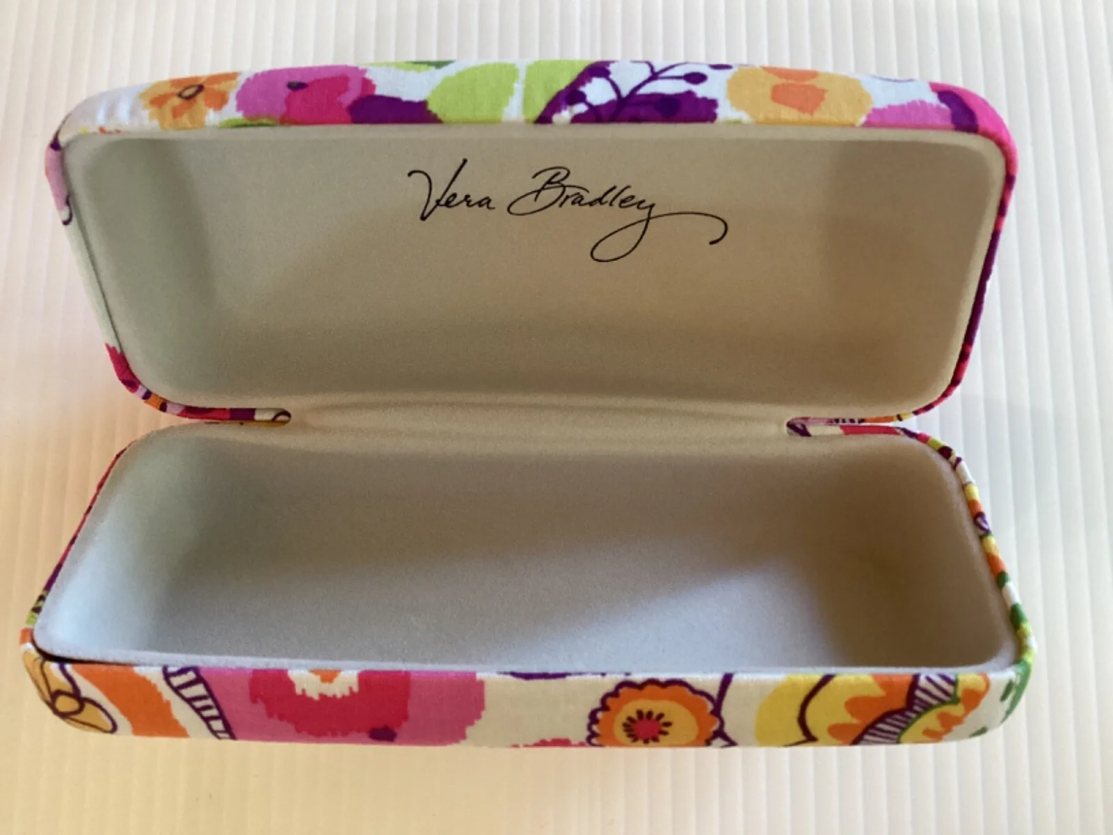 Vera Bradley EYEGLASS Case CLEMENTINE Sunglasses HARD CLAMSHELL For Purse NEW! 2