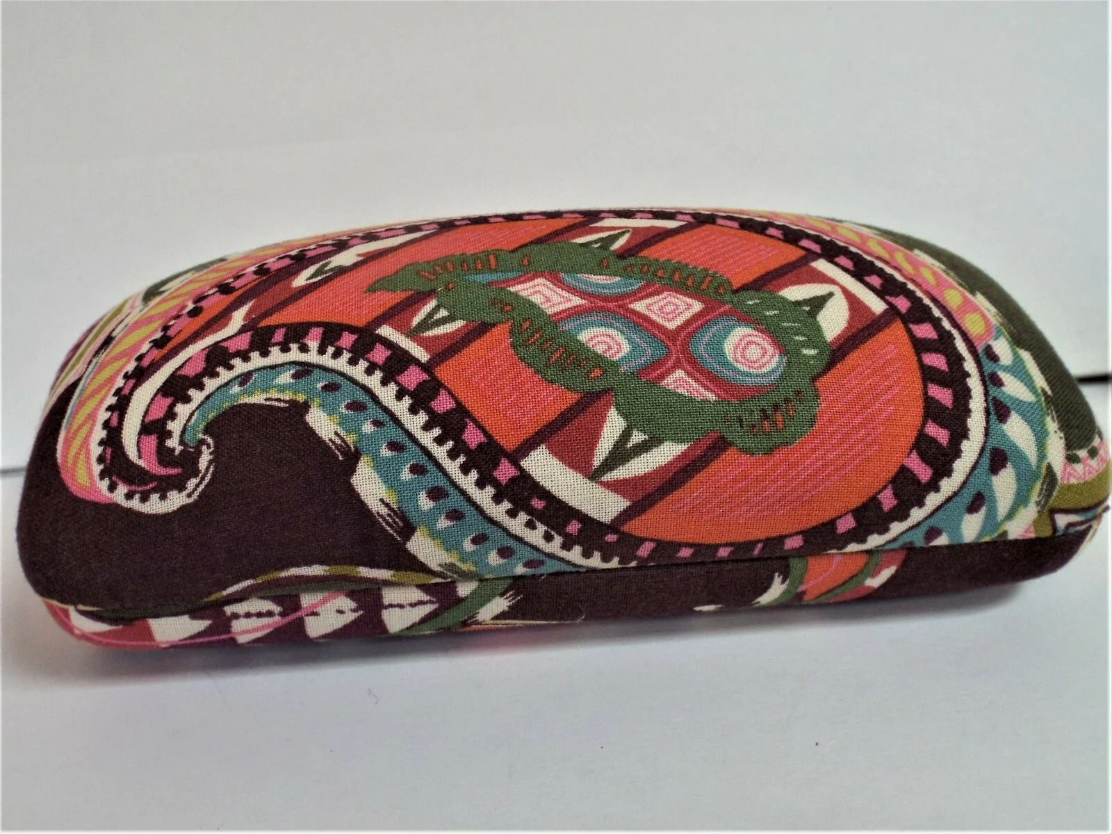 Vera Bradley EYEGLASS Case HEIRLOOM PAISLEY Sunglasses HARD CLAMSHELL 4Purse NEW 2
