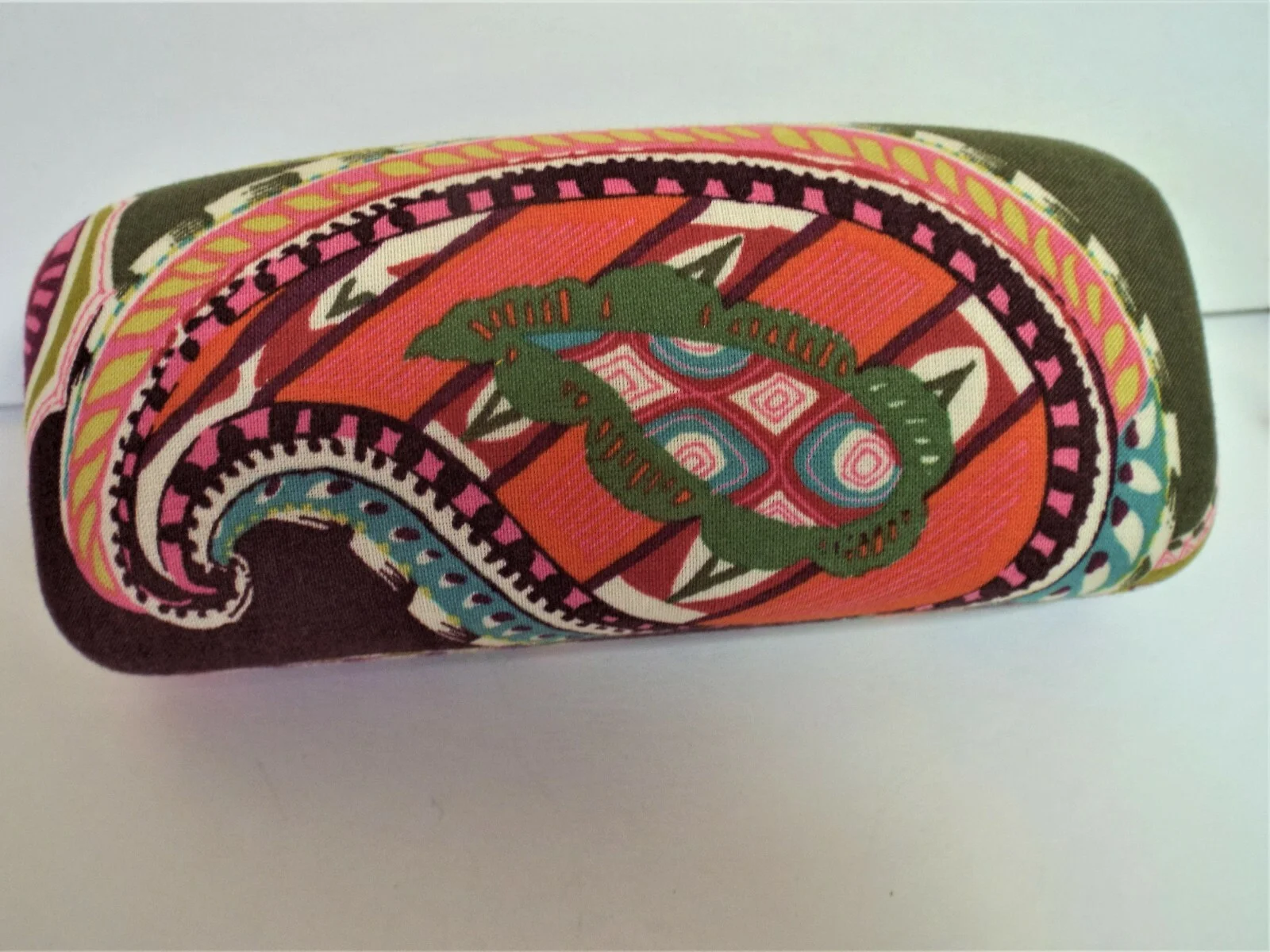 Vera Bradley EYEGLASS Case HEIRLOOM PAISLEY Sunglasses HARD CLAMSHELL 4Purse NEW 4