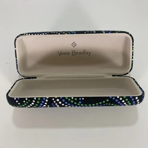 Vera Bradley Eyeglass Case Kiev Swirls Paisley Sunglasses Hard Clamshell Dot 3