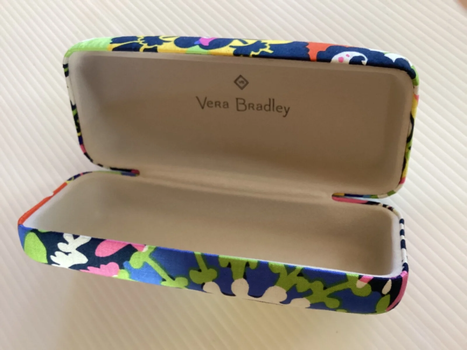 Vera Bradley EYEGLASS Case RIO Sunglasses HARD CLAMSHELL Floral FOR PURSE New! 3