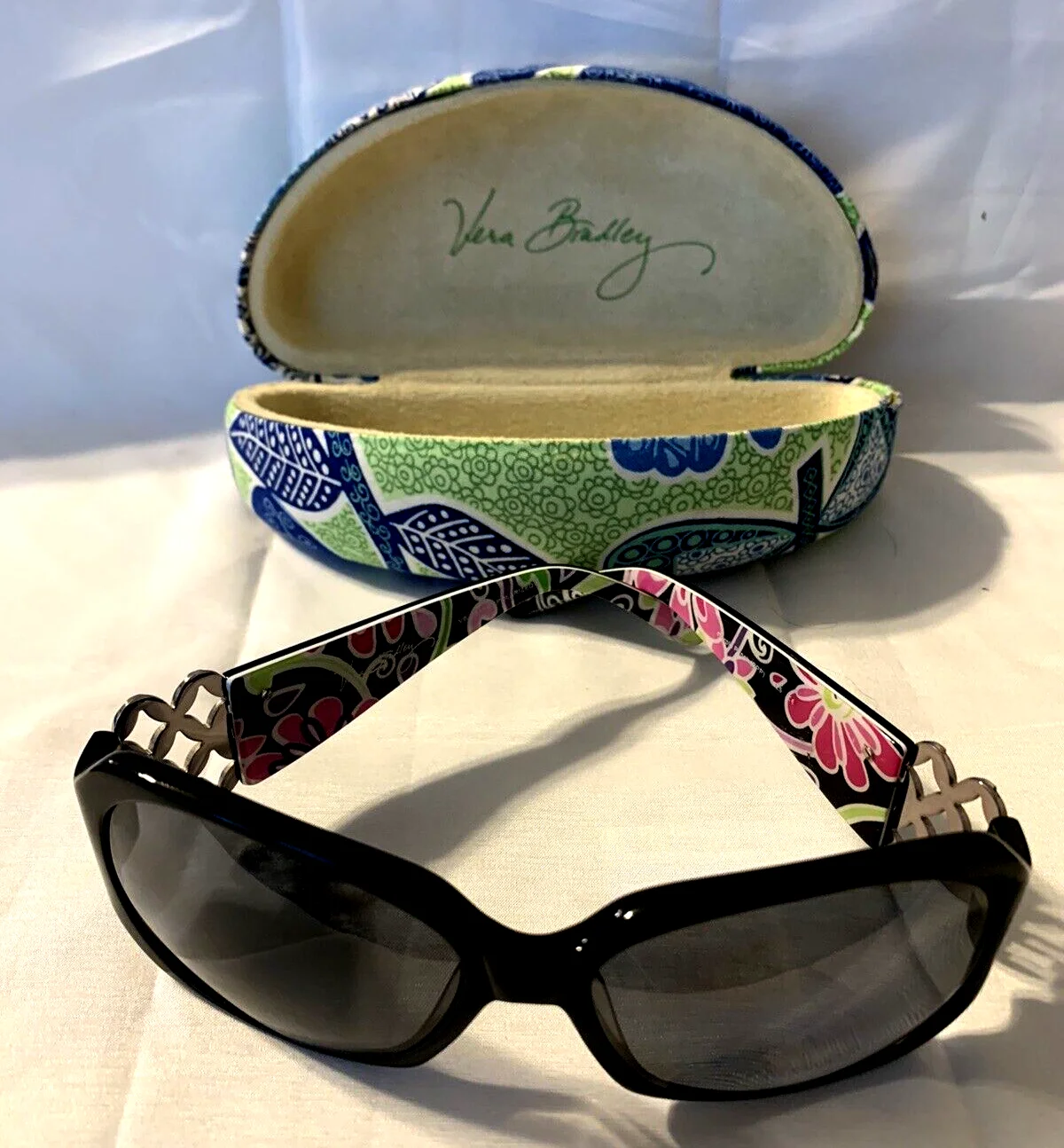Vera Bradley Eyeglass Designer Frames w/Clamshell Case 4