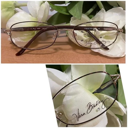 Vera Bradley Eyeglasses Frame Bella Imperial Toile . Rectangular. 52-17-130.New 2