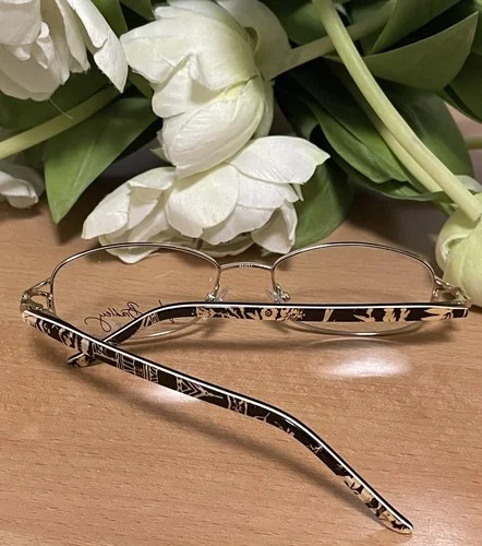 Vera Bradley Eyeglasses Frame Bella Imperial Toile . Rectangular. 52-17-130.New 3
