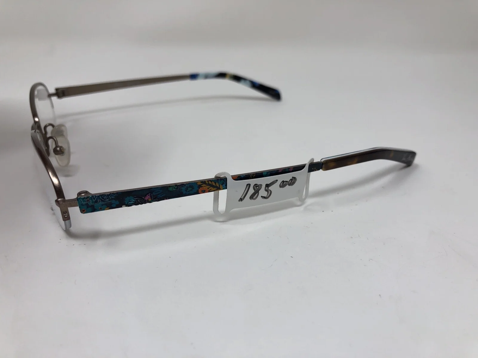 Vera Bradley Eyeglasses Petite Fit CARRIE MIDNIGHT BLUES 50-17-135 Half Rim D453 2