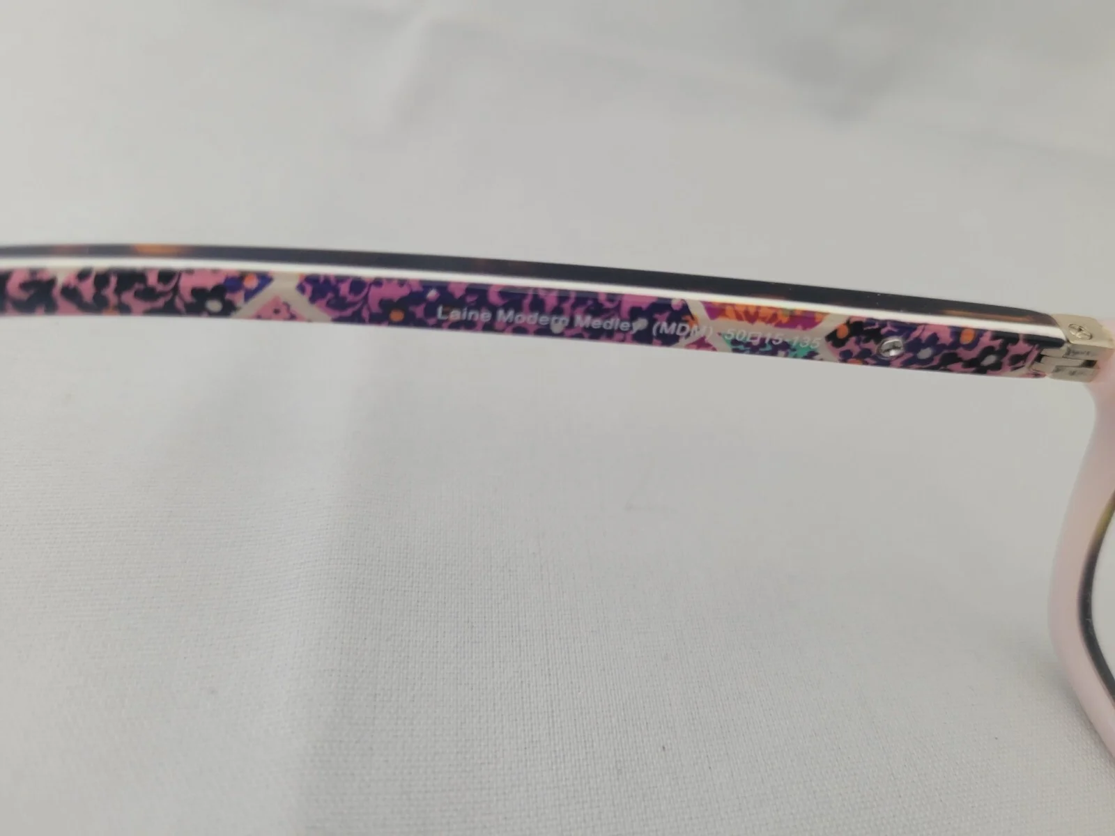 Vera Bradley Eyeglasses Petite Fit Tortoise Frames 50-15-135 4