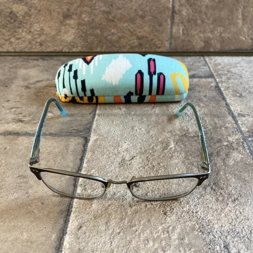 Vera Bradley Girls Britt Pueblo Eyeglasses Frames With Hard Case 47[]16-125