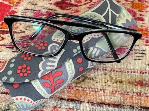 Vera Bradley Nomadic Floral Eyeglass Frames 53-16-135 & Storage Case 1