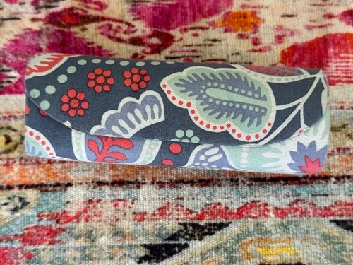 Vera Bradley Nomadic Floral Eyeglass Frames 53-16-135 & Storage Case 4