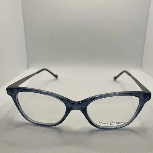 Vera Bradley orchid 51/18 135 cloud vine (clv) blue womens eyeglass frames F10