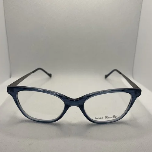 Vera Bradley orchid 51/18 135 cloud vine (clv) blue womens eyeglass frames F10 2