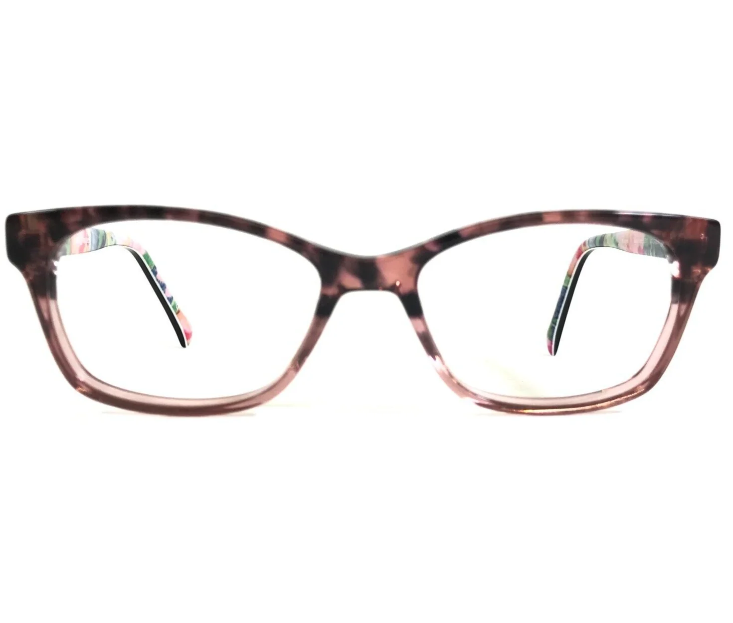 Vera Bradley Petite Eyeglasses Frames Meadow Superbloom SBM Black Pink 47-15-125
