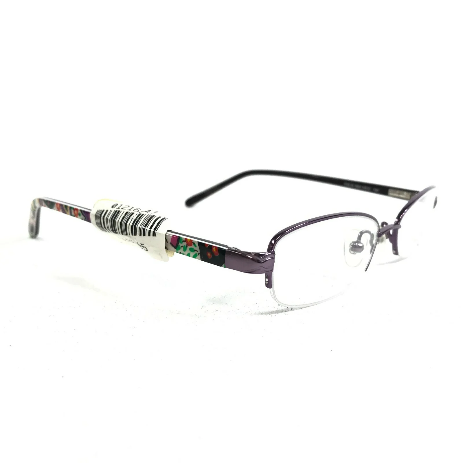 Vera Bradley Petite Eyeglasses Frames Susie Viva La Vera Purple Floral 48-16-130 3