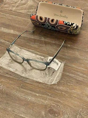Vera Bradley VB Grace Eyeglasses Sierra RIO With Case. 53 15 135 NEW 2