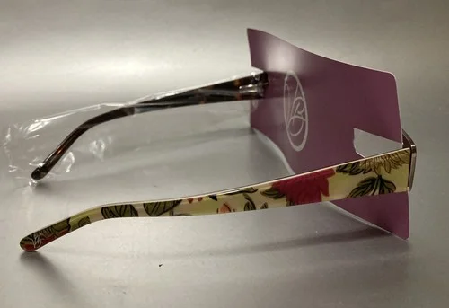 Vera Bradley WHITNEY Hello Delilah! Brown/Floral 51-18-140 Eyeglasses Frames 2