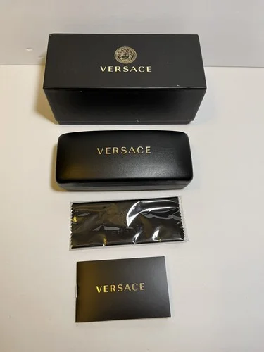 Versace 1261B 1252 Authentic Eyeglasses Frame 52-17-140 Gold - NEW IN CASE 2