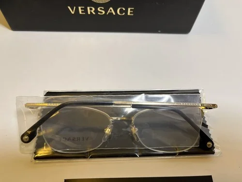 Versace 1261B 1252 Authentic Eyeglasses Frame 52-17-140 Gold - NEW IN CASE 3