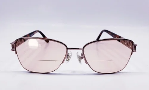 Versace Eyeglasses Frames Brown Clear rectangular Designer H4899 2