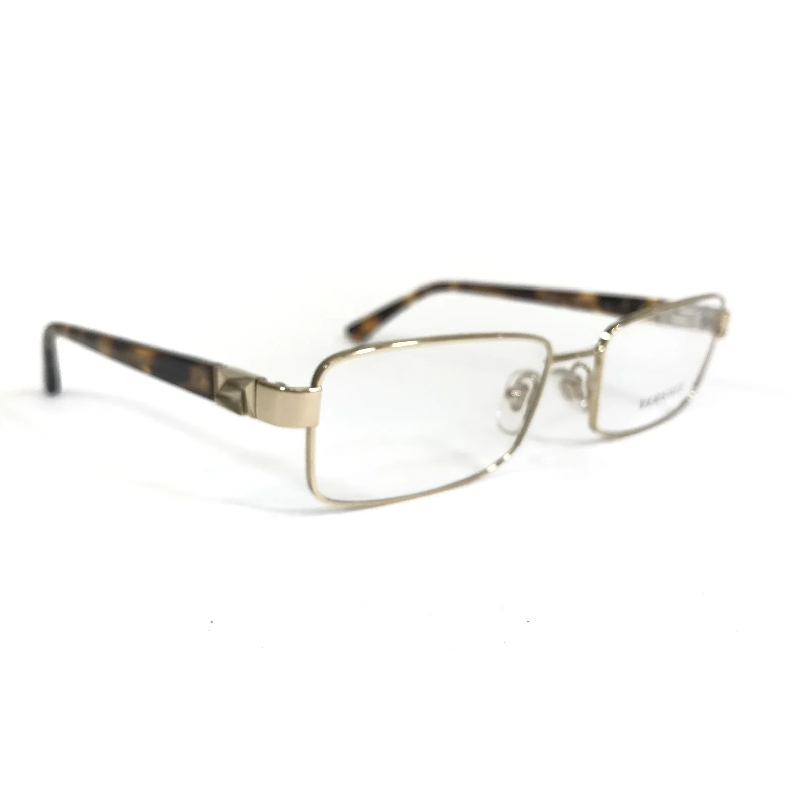 Versace Eyeglasses Frames MOD.1209 1252 Tortoise Gold Rectangular 53-17-140 3
