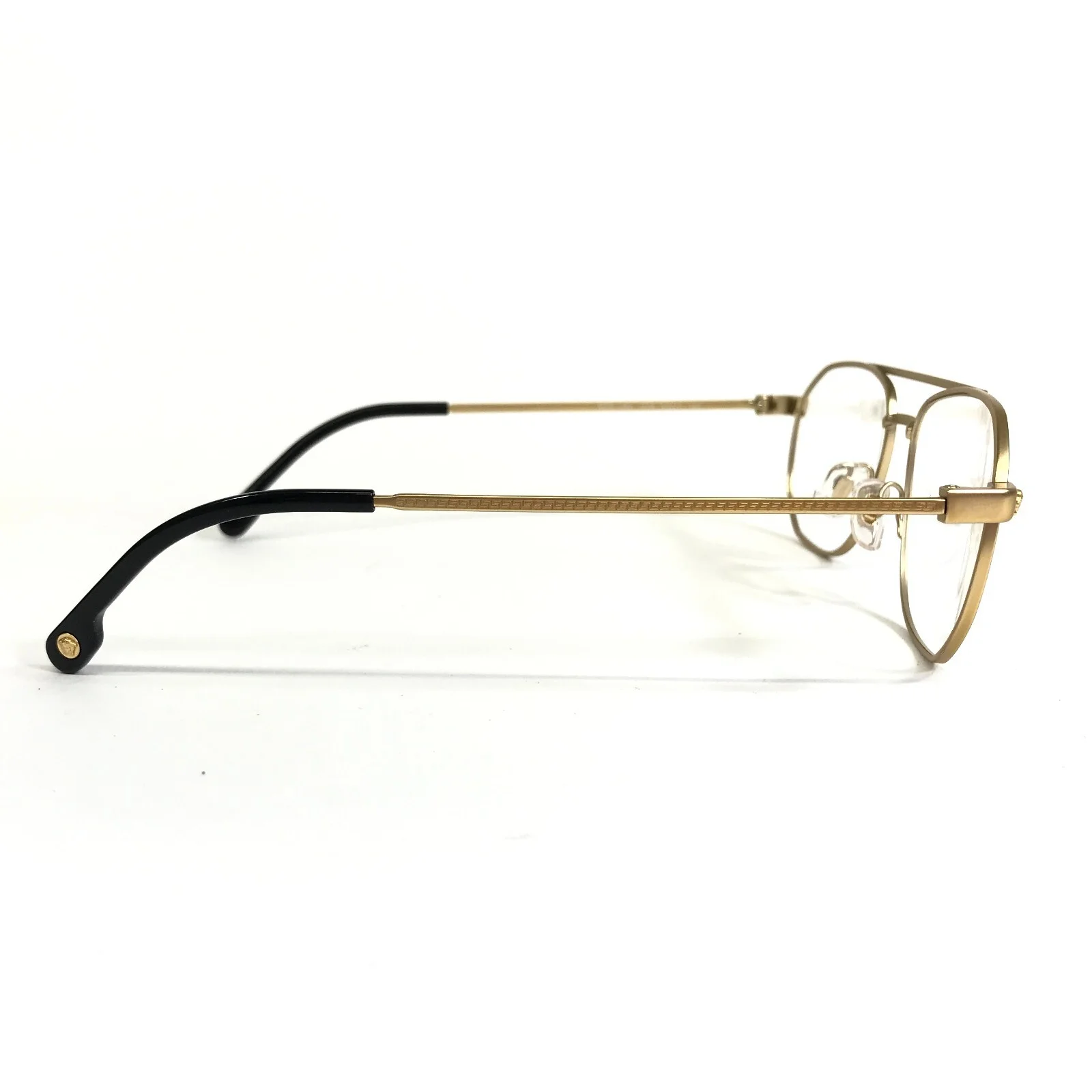 Versace Eyeglasses Frames MOD. 1252 1428 Gold Octagon Full Wire Rim 53-17-140 3